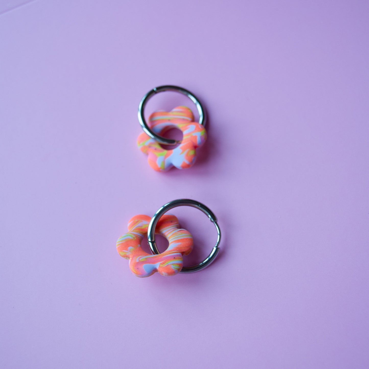 HOOP DAISY ZILVER - PARADISE