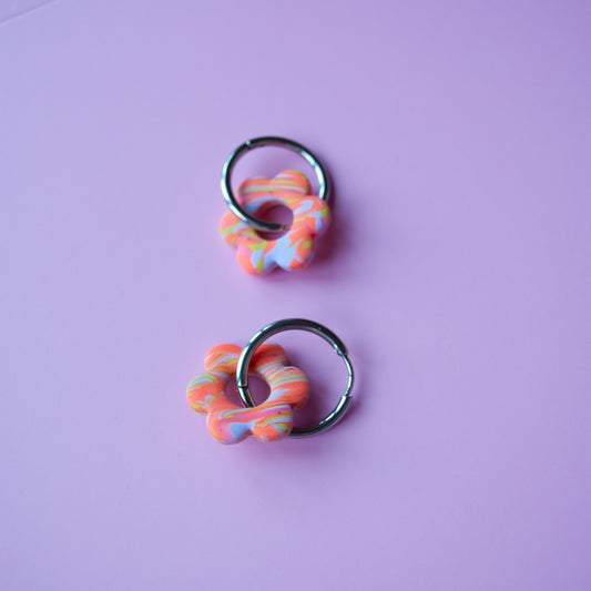 HOOP DAISY ZILVER - PARADISE