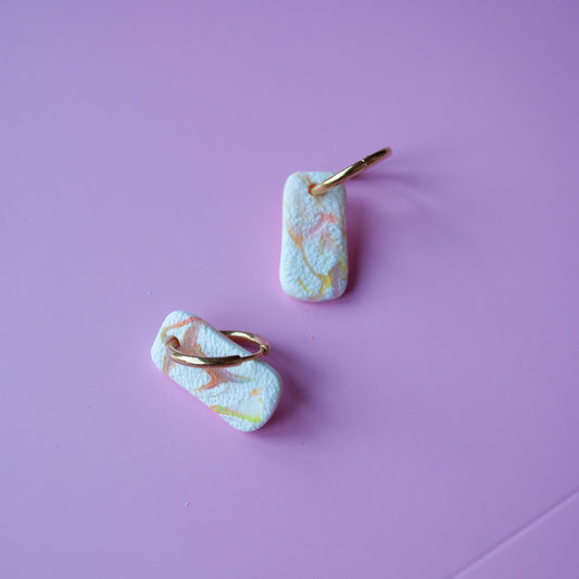 HOOP BAR GOLD- white milkshake
