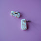 HOOP BAR ZILVER - white milkshake